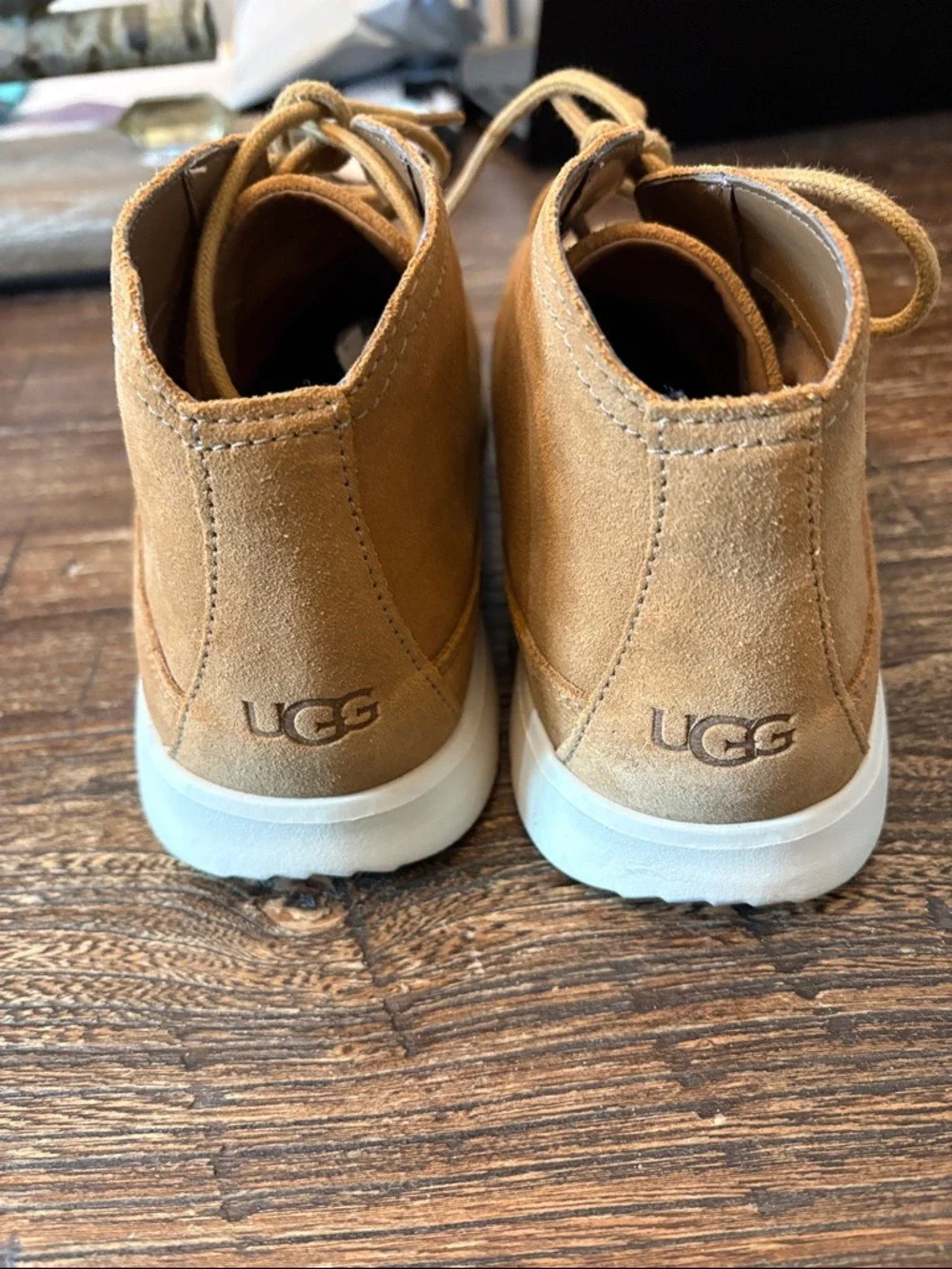 UGG Dustin Chukka Boots Tan Suede Men’s‎ Size 10